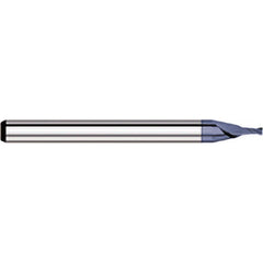 Titan USA - Square End Mills; Mill Diameter (Decimal Inch): 0.0650 ; Number of Flutes: 2 ; Length of Cut (mm): 2.50 ; Length of Cut (Decimal Inch): 0.0980 ; Material: Solid Carbide ; Finish/Coating: AlTiN - Exact Tool & Supply