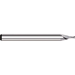 Titan USA - Square End Mills; Mill Diameter (mm): 1.20 ; Mill Diameter (Inch): 3/64 ; Mill Diameter (Decimal Inch): 0.0470 ; Number of Flutes: 2 ; Length of Cut (mm): 1.80 ; Length of Cut (Decimal Inch): 0.0710 - Exact Tool & Supply