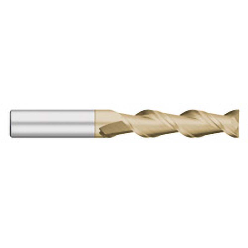 Titan USA - Square End Mills; Mill Diameter (Inch): 1/8 ; Mill Diameter (Decimal Inch): 0.1250 ; Number of Flutes: 2 ; Length of Cut (Inch): 3/4 ; Length of Cut (Decimal Inch): 0.7500 ; Material: Solid Carbide - Exact Tool & Supply