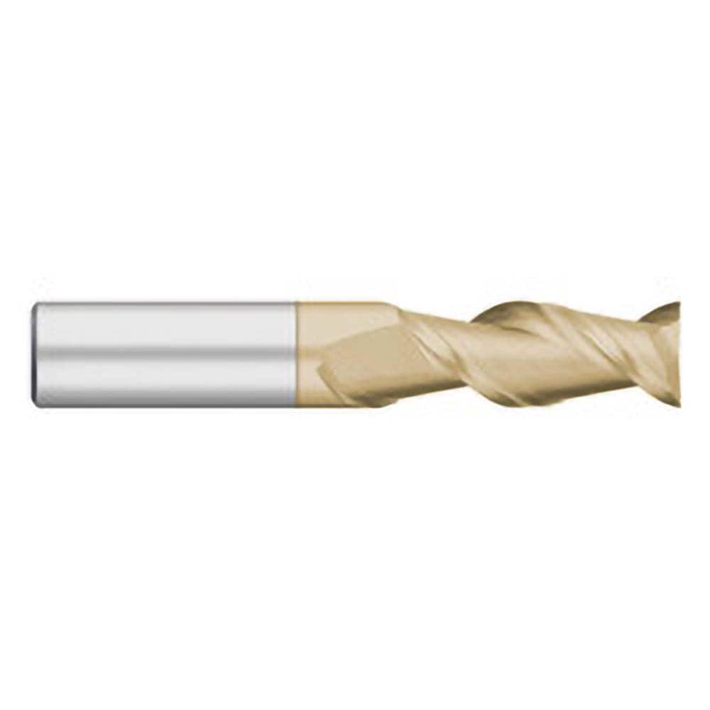 Titan USA - Square End Mills; Mill Diameter (Inch): 1/8 ; Mill Diameter (Decimal Inch): 0.1250 ; Number of Flutes: 2 ; Length of Cut (Inch): 1/2 ; Length of Cut (Decimal Inch): 0.5000 ; Material: Solid Carbide - Exact Tool & Supply