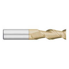 Titan USA - Square End Mills; Mill Diameter (Inch): 1/8 ; Mill Diameter (Decimal Inch): 0.1250 ; Number of Flutes: 2 ; Length of Cut (Inch): 1/2 ; Length of Cut (Decimal Inch): 0.5000 ; Material: Solid Carbide - Exact Tool & Supply