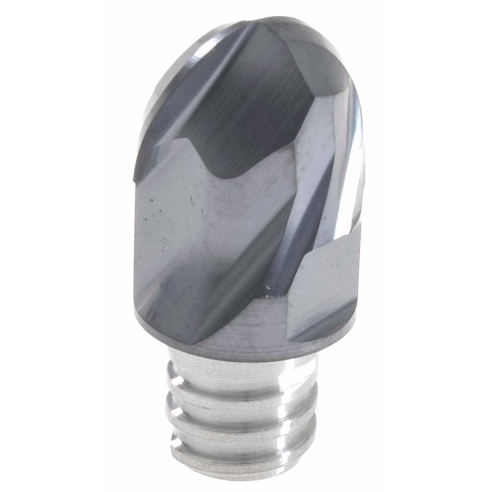 Ingersoll Cutting Tools - 45B-3727T6RB05 IN2005 Carbide Ball Nose Mill Tip Insert - Exact Tool & Supply