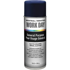 Krylon - Blue, Gloss, Enamel Spray Paint - 9 to 13 Sq Ft per Can, 10 oz Container, Use on Ceramics, Glass, Metal, Plaster, Wood - Exact Tool & Supply