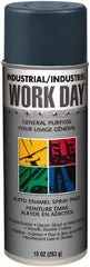 Krylon - Gray, Gloss, Enamel Spray Paint - 9 to 13 Sq Ft per Can, 10 oz Container, Use on Ceramics, Glass, Metal, Plaster, Wood - Exact Tool & Supply