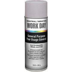 Krylon - 10 oz Gray Enamel Spray Primer - 9 to 13 Sq Ft Coverage, Quick Drying - Exact Tool & Supply