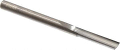 Onsrud - 1/4" Diam, 1/4" Shank Diam, 1" Length of Cut, 1 Flute Single Edge Straight Router Bit - 3-1/4" Overall Length, Right Hand Cut, Solid Carbide - Exact Tool & Supply