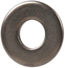 Made in USA - 5/16" Screw, Grade 17-7 PH Stainless Steel USS Flat Washer - 3/8" ID x 7/8" OD, 0.08" Thick, Plain Finish - Exact Tool & Supply