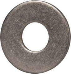 Made in USA - 7/16" Screw, Grade 17-7 PH Stainless Steel USS Flat Washer - 1/2" ID x 1-1/4" OD, 0.08" Thick, Plain Finish - Exact Tool & Supply
