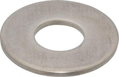 Made in USA - 9/16" Screw, Grade 17-7 PH Stainless Steel USS Flat Washer - 5/8" ID x 1-1/2" OD, 0.09" Thick, Plain Finish - Exact Tool & Supply