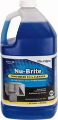 Nu-Calgon - 1 Gal Bottle HVAC Coil Cleaner - Alkaline Formula - Exact Tool & Supply