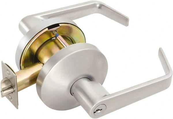Falcon - Classroom Lever Lockset for 1-3/8 to 2" Thick Doors - Exact Tool & Supply