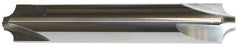Accupro - 0.1" Radius, 3/8" Mill Diam, 4 Flute Solid Carbide Corner Rounding End Mill - Double End, TiCN Finish, 2-1/2" OAL, 3/8" Shank Diam - Exact Tool & Supply