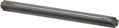 Accupro - 0.035" Radius, 3/16" Mill Diam, 4 Flute Solid Carbide Corner Rounding End Mill - Double End, Uncoated, 2" OAL, 3/16" Shank Diam - Exact Tool & Supply