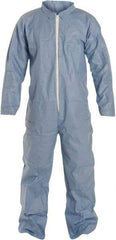 Dupont - Size 4XL FR Disposable Flame Resistant/Retardant Coveralls - Zipper Closure - Exact Tool & Supply