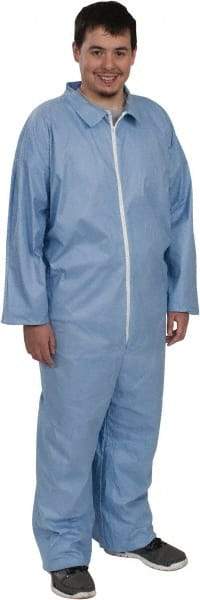Dupont - Size 3XL FR Disposable Flame Resistant/Retardant Coveralls - Zipper Closure - Exact Tool & Supply