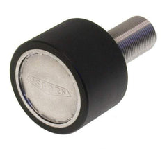 Osborn International - 1" Roller Diam x 25/32" Width, 7/16" Stud Diam x 1" Length, Plain Stud Load Runner - Urethane, 1/2" Thread Length, 7/16-20 Thread, 1-25/32" OAL, 80 Lb Dynamic Cap - Exact Tool & Supply