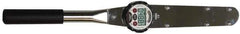 Proto - 1/2" Drive Electronic Digital Torque Wrench - 34 N/m to 340 N/m Torque, 22" OAL, 0.1 N/m Graduation, Fixed Head - Exact Tool & Supply