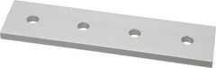 80/20 Inc. - 1.49" Wide, 6" High, Open Shelving 4 Hole Joining Strip - Aluminum, Use with Series 15 & Bolt Kit 3320 or 3325 - Exact Tool & Supply