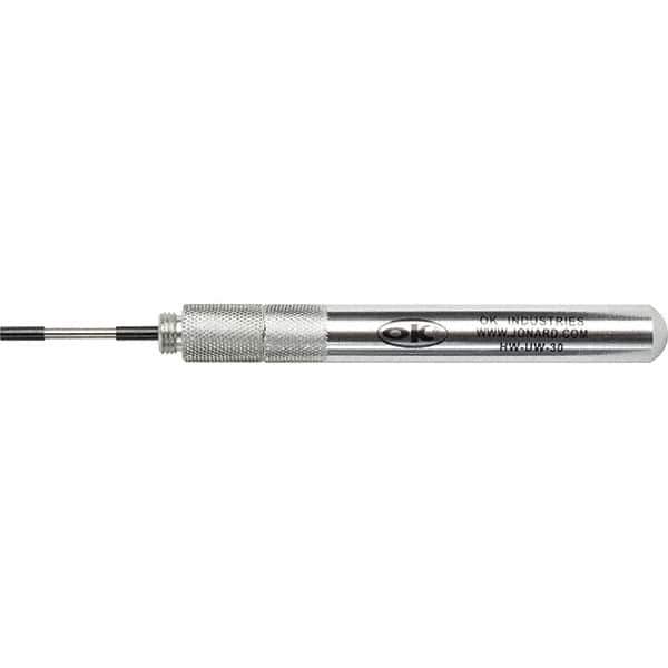 OK Industries - 32 Unwrapping, 24 Unwrapping and 30 Wrapping AWG, Aluminum, Hand Turning Wire Wrapping and Unwrapping Tool - Noninsulated, 3/4 Inch Deep - Exact Tool & Supply