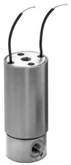 KIP - 10-32 Port, Direct Acting, Brass Solenoid Valve - Normally Closed, 80 Max PSI, Buna-N Seal - Exact Tool & Supply