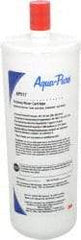 3M Aqua-Pure - 3-5/8" OD, 5µ, Cellulose Fiber Replacement Cartridge for AP510 - 9" Long, Reduces Sediments, Tastes, Odors, Chlorine & Scale - Exact Tool & Supply