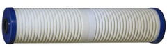3M Aqua-Pure - 4-1/2" OD, 5µ, Cellulose Fiber Graded-Density Cartridge Filter - 20" Long, Reduces Sediments & Rust - Exact Tool & Supply