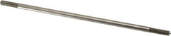 Made in USA - 8" Long, 1/4-20 Thread, Float Valve Rod - Stainless Steel, 1/2" Thread Length - Exact Tool & Supply