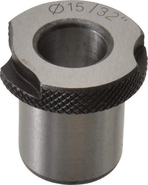 Boneham - Type SF, 15/32" Inside Diam, Head, Slip Fixed Drill Bushing - Exact Tool & Supply