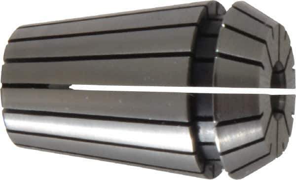 Parlec - 1/4" ER20 Collet - 1.24" OAL, 0.827" Overall Diam - Exact Tool & Supply