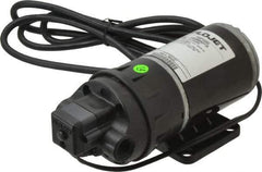 FloJet - 1/10 HP, 3/8 Inlet Size, 3/8 Outlet Size, Duplex II Demand Diaphragm pump, Diaphragm Spray Pump - 115 Input Voltage, Buna, Polypropylene, 2500 Max RPM, NPTF - Exact Tool & Supply