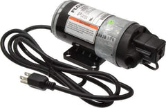 FloJet - 1/10 HP, 3/8 Inlet Size, 3/8 Outlet Size, Duplex II Demand Diaphragm pump, Diaphragm Spray Pump - 115 Input Voltage, EPDM, Polypropylene, 2500 Max RPM, NPTF - Exact Tool & Supply