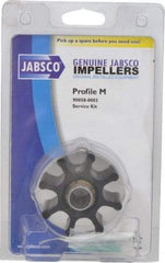 Jabsco - Nitrile Impeller Kit Repair Part - Contains Impeller, Seal, Gasket, For Use with Jabsco Model 6050-0001 Flexible Impeller Pump Motors - Exact Tool & Supply