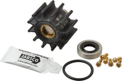 Jabsco - Neoprene Impeller Kit Repair Part - Contains Impeller, Seal, Gasket, For Use with Jabsco Model 11810-0003 Flexible Impeller Pump Motors - Exact Tool & Supply