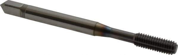 OSG - #10-32 UNF H6 Thread Limit Bottoming Thread Forming Tap - Powdered Metal High Speed Steel, TiCN Finish, 2-3/8" OAL, 7/8" Thread Length, Right Hand Thread, Series EXOTAP NRT - Exact Tool & Supply