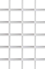 Made in USA - Polystyrene Fixture Diffuser - White - Exact Tool & Supply