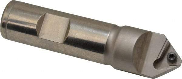 Ingersoll Cutting Tools - 82° Included Angle, 0.782" Drill Diam, 3-1/2" OAL, 3/4" Shank Diam, Indexable Spotting and Center Drill - TFLT 15 Insert Style - Exact Tool & Supply