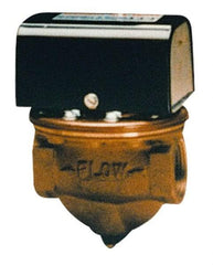 McDonnell & Miller - 100 psi, Brass Housing, High Sensitivity Flow Switch - 2.5 Flow Set Point, 0.12 to 2.5 GPM - Exact Tool & Supply