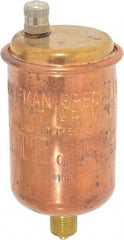 Hoffman Speciality - 1/8" Inlet, 1/8" Outlet, 50 Max psi, Brass Stamping Water Vent - 240°F Max - Exact Tool & Supply