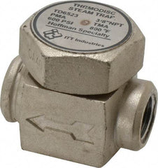 Hoffman Speciality - 3/8 Female" Pipe, Stainless Steel Thermodisc Steam Trap - 600 Max psi - Exact Tool & Supply