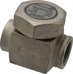 Hoffman Speciality - 3/4 Female" Pipe, Stainless Steel Thermodisc Steam Trap - 600 Max psi - Exact Tool & Supply