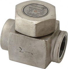 Hoffman Speciality - 1 Female" Pipe, Stainless Steel Thermodisc Steam Trap - 600 Max psi - Exact Tool & Supply