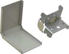 Wiremold - 3 Inch Long, Raceway Elbow End - 90°, Ivory, For Use with Wiremold 2400 Series Raceways - Exact Tool & Supply