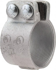 Thomas & Betts - 2" Trade, Malleable Iron Threaded Rigid/Intermediate (IMC) Conduit Coupling - Noninsulated - Exact Tool & Supply