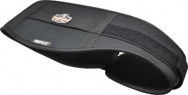 Ergodyne - Size S, Hook & Loop, Nylon/Foam Belt - 25 to 30" Waist, 7-3/4" Wide, Lumbar Support, Black - Exact Tool & Supply