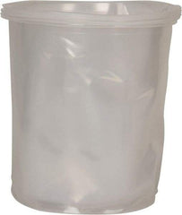 Made in USA - 5 Gal, 15 mil, LDPE Drum Liner - Rigid Smooth Liner - Exact Tool & Supply