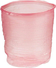 Made in USA - 55 Gal, 15 mil, LDPE/Antistatic Drum Liner - Rigid Accordion Liner - Exact Tool & Supply