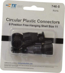 Tyco/Amp - Free Hanging Connector Kit - 11 to 8 AWG Compatible Wire Size - Exact Tool & Supply