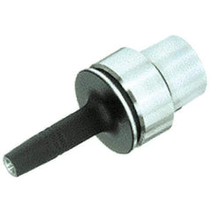 Iscar - 1/2" Hole Diam, HSK50E Taper Shank Shrink Fit Tool Holder & Adapter - 2.774" Projection, 0.79" Nose Diam, 1.65" Clamping Depth, 25,000 RPM, Through Coolant - Exact Tool & Supply