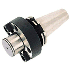 Iscar - DIN69871-50 Taper Face Mill Holder & Adapter - 0.005" TIR - Exact Tool & Supply