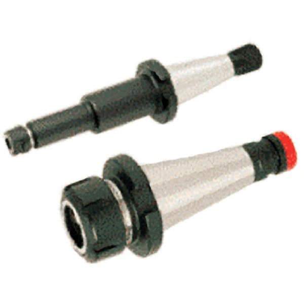 Iscar - 4mm Projection, ISO40 Taper Shank, ER20 Collet Chuck - 0.514" Shank Diam - Exact Tool & Supply